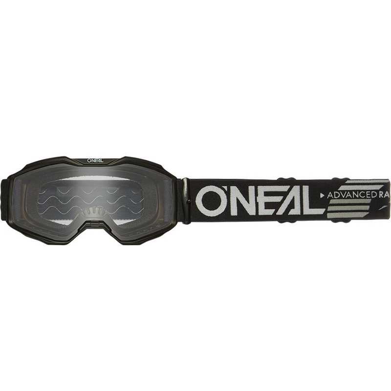 O'Neal B-10 Solid lasten motocross-lasit musta kirkkaalla linssillä