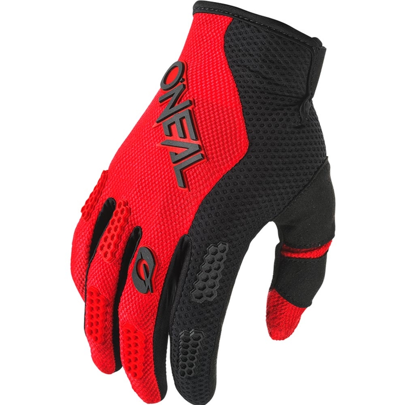 O'Neal Element Racewear Lasten Motocross-Hanskat Musta-Punainen