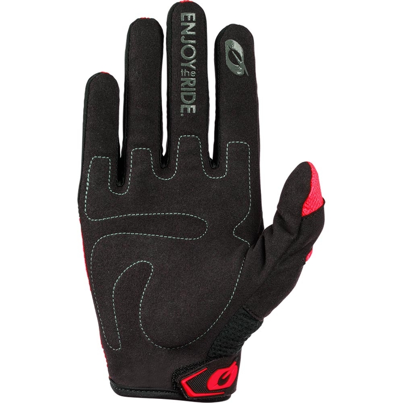 O'Neal Element Racewear Lasten Motocross-Hanskat Musta-Punainen