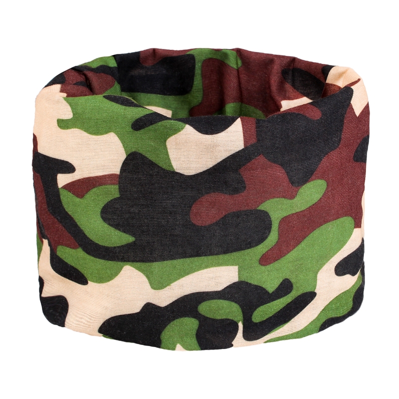 Monikäyttöinen moottoripyörä huivi RSA Camo vihreä