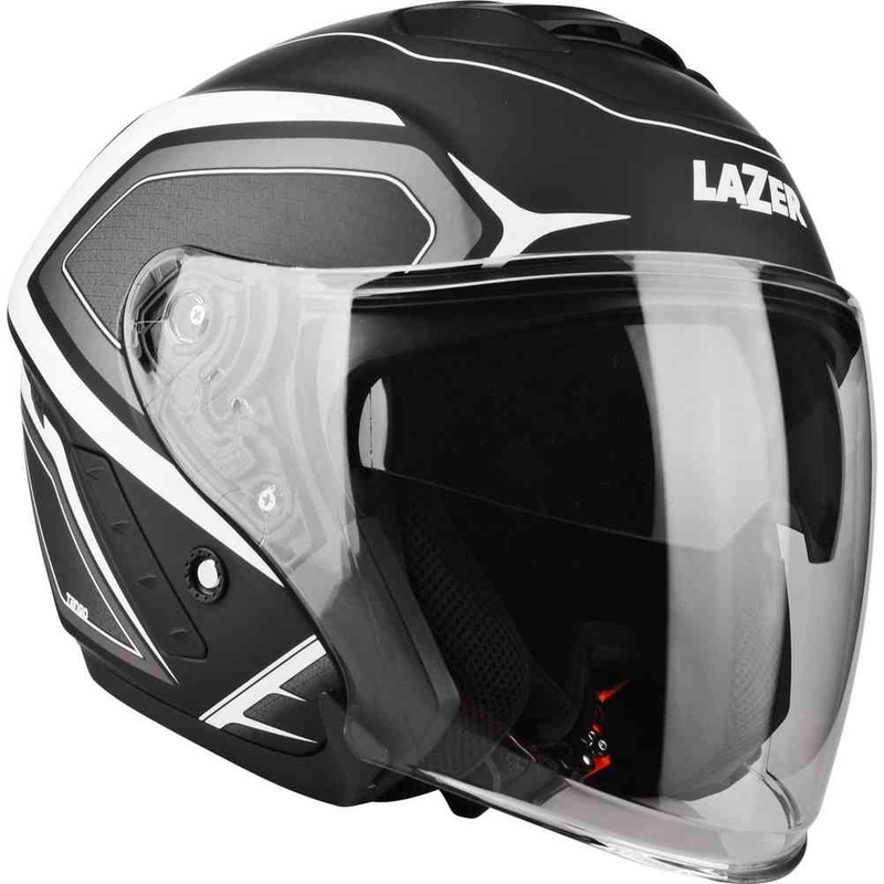 Otevřená přilba na motorku Lazer Tango Hexa černo-bílá