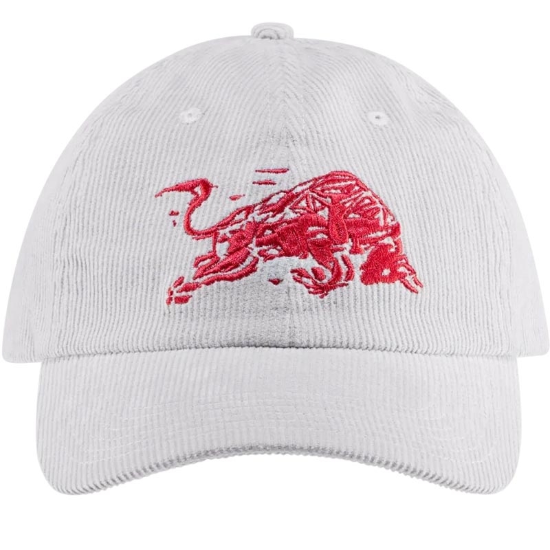 Red Bull Racing Corduroy -lippis vaaleanharmaa