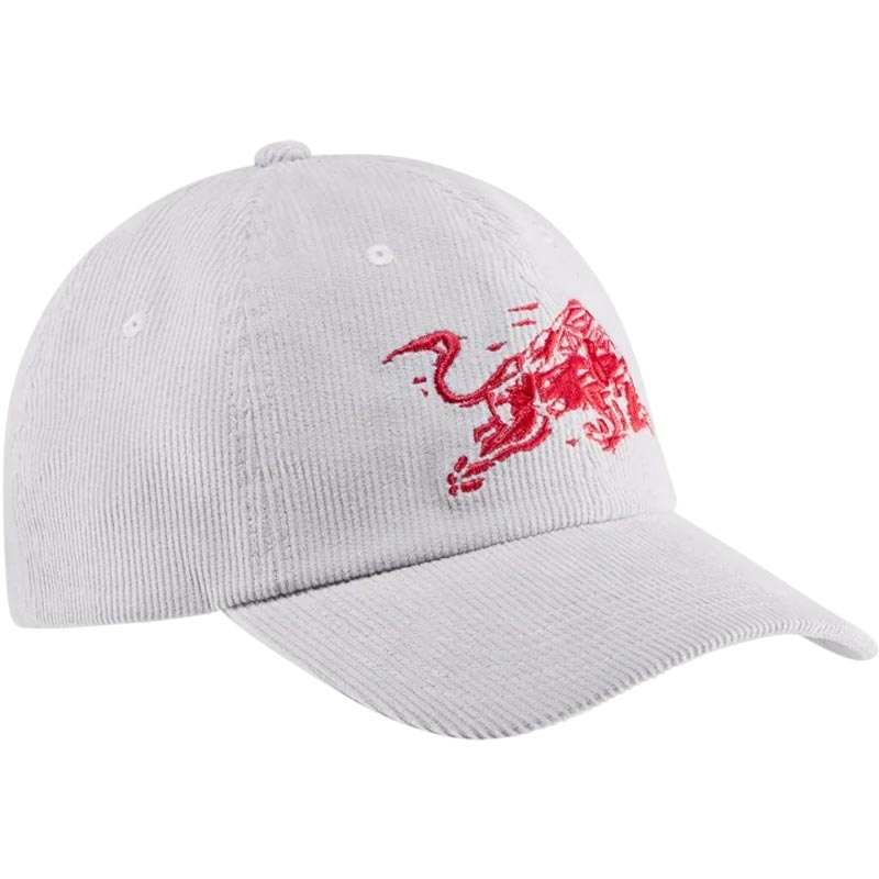 Red Bull Racing Corduroy -lippis vaaleanharmaa