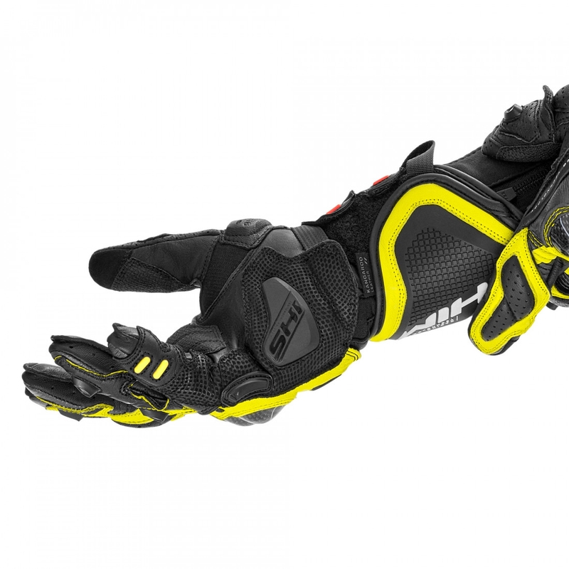 Shima RS-3 moottoripyörähanskat, fluo keltainen