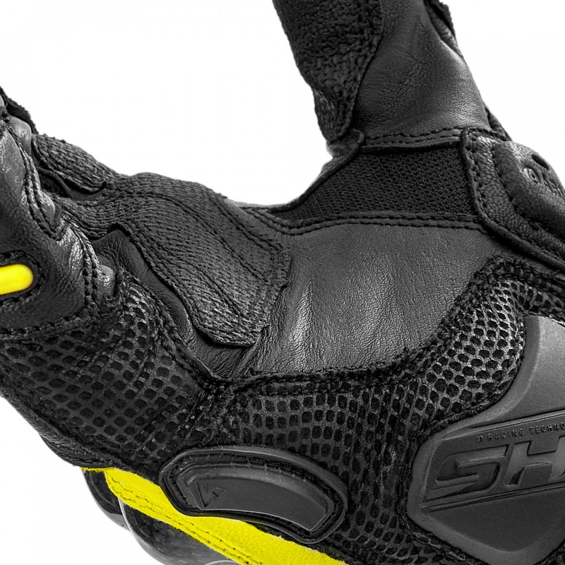Shima RS-3 moottoripyörähanskat, fluo keltainen