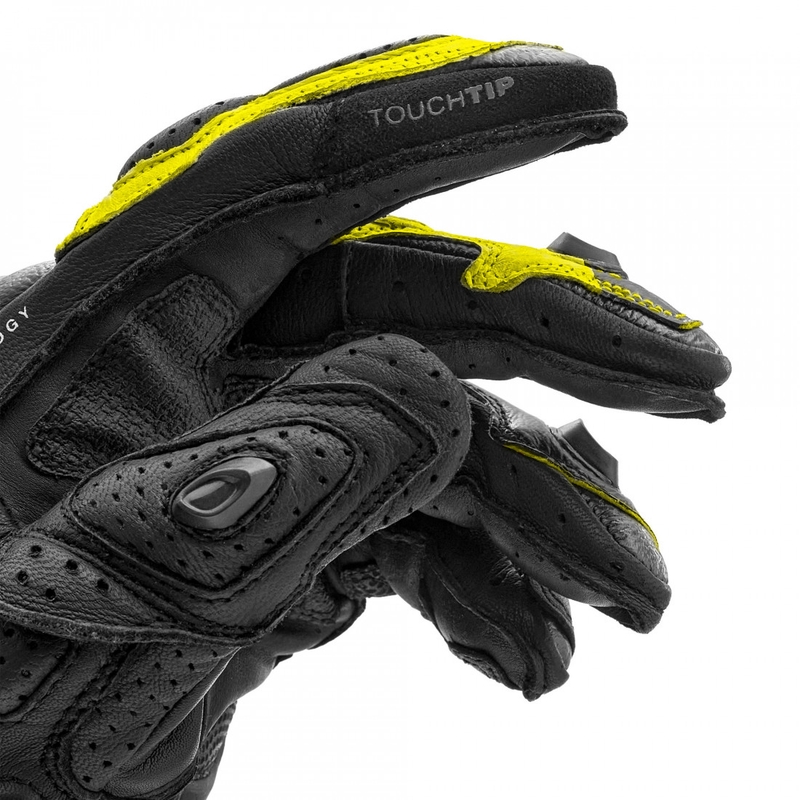 Shima RS-3 moottoripyörähanskat, fluo keltainen