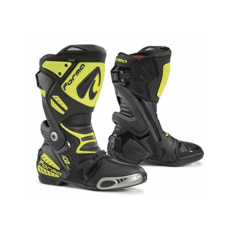 Boty na motorku Forma Ice Pro černo-fluo žluté - II. jakost