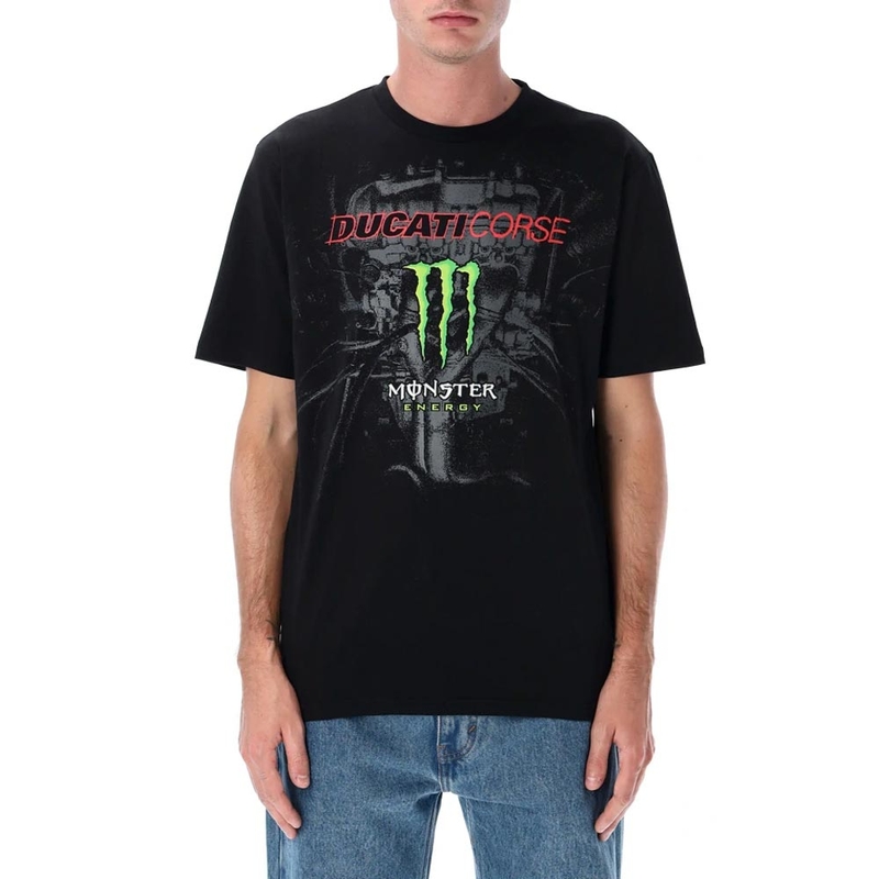 Ducati Corse Monster Energy T-paita musta
