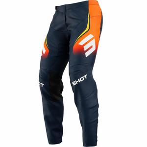 Shot Devo Future crossihousut sini-oranssit