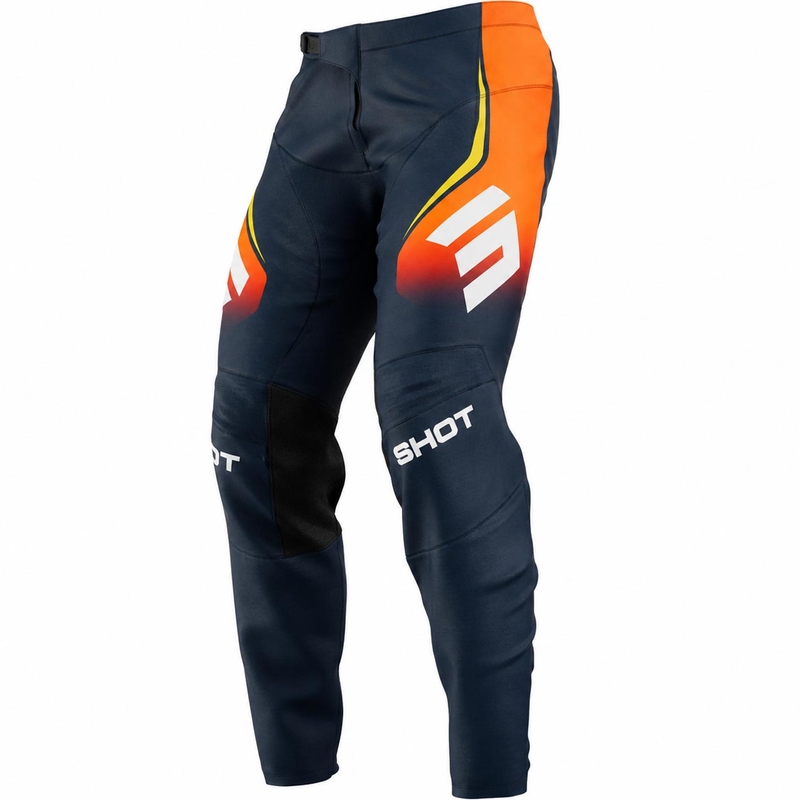 Shot Devo Future crossihousut sini-oranssit