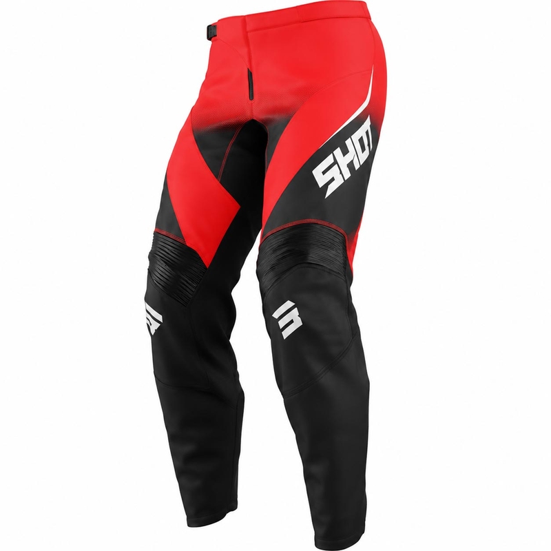 Shot Draw Clash Motocross Housut Punainen