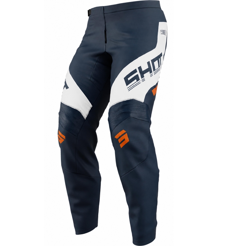 Shot Draw Struck Lasten Motocross-housut Sini-Oranssi