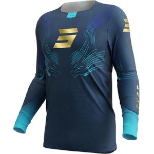 Motocross-paita Shot Aerolite Volt blue