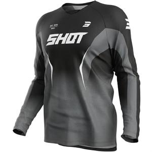 Shot Draw Clash motocrossipaita musta
