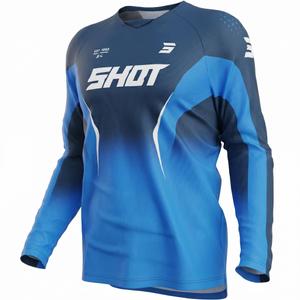 Shot Draw Clash motocross-paita sininen