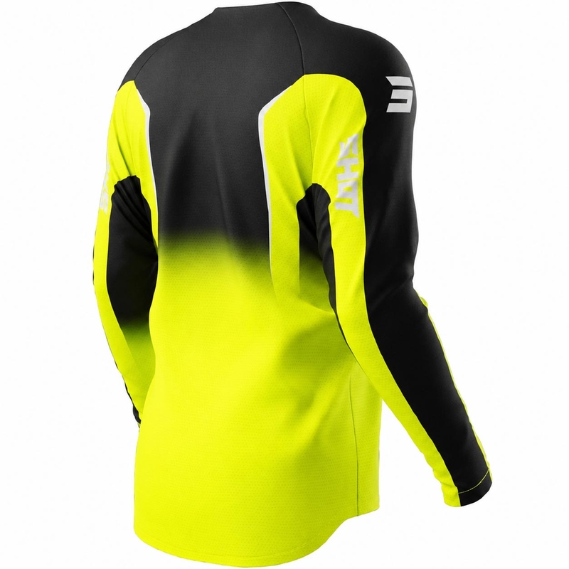 Motocross-paita Shot Draw Clash fluo keltainen