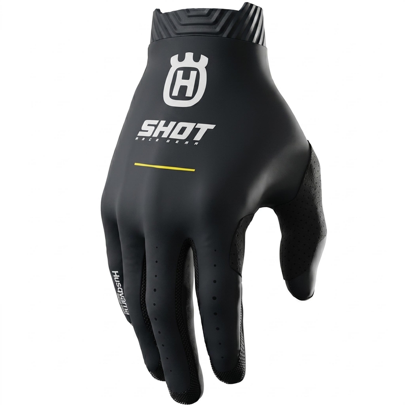 Shot Lite HVA 27 motocross hanskat mustat