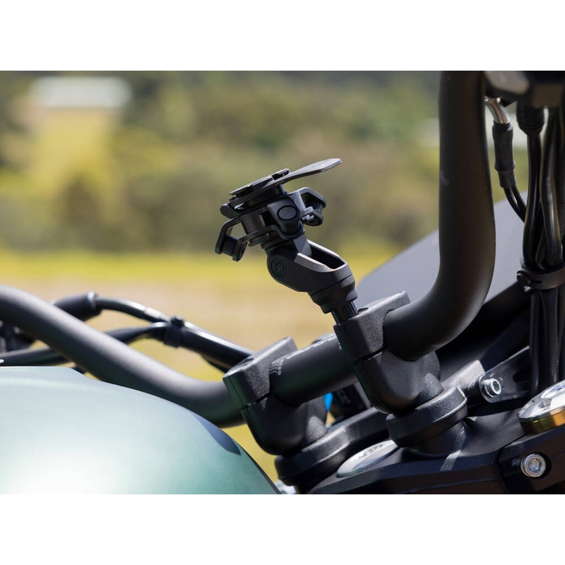 Quad Lock® PRO -ohjaustankopuhelinteline, musta
