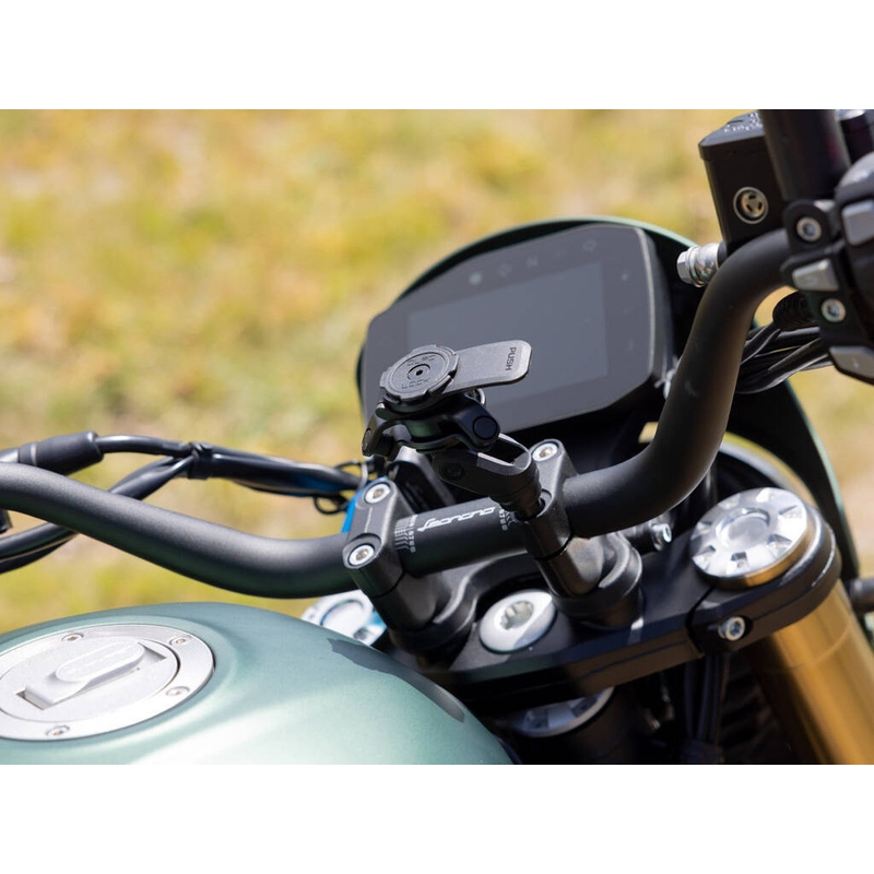 Quad Lock® PRO -ohjaustankopuhelinteline, musta