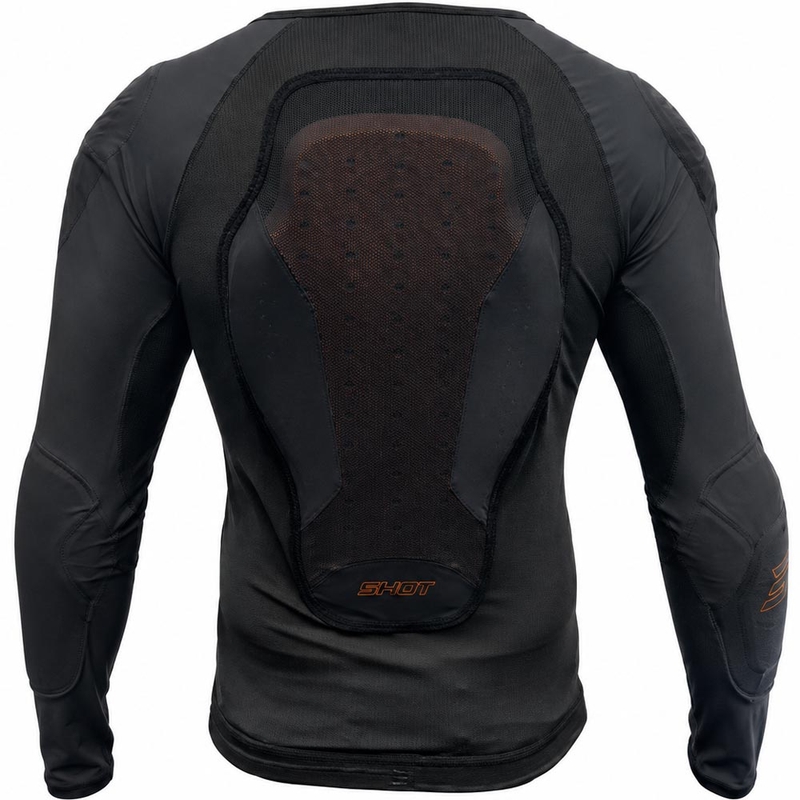 Shot Vest Evo D3O® -vartalonsuoja, musta