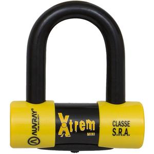 Auvray XTREM Mini jarrulevyn lukko 16 mm keltainen