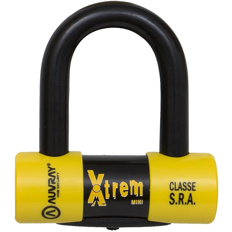 Auvray XTREM Mini jarrulevyn lukko 16 mm keltainen