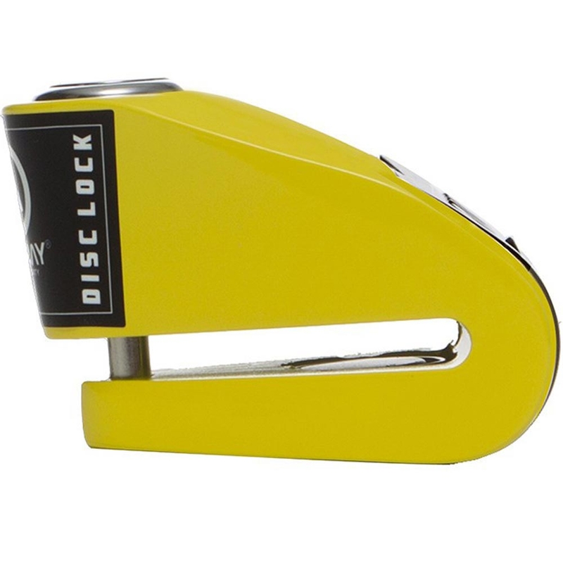Auvray B-Lock 06 jarrulevylukko 120 dB hälytyksellä, keltainen