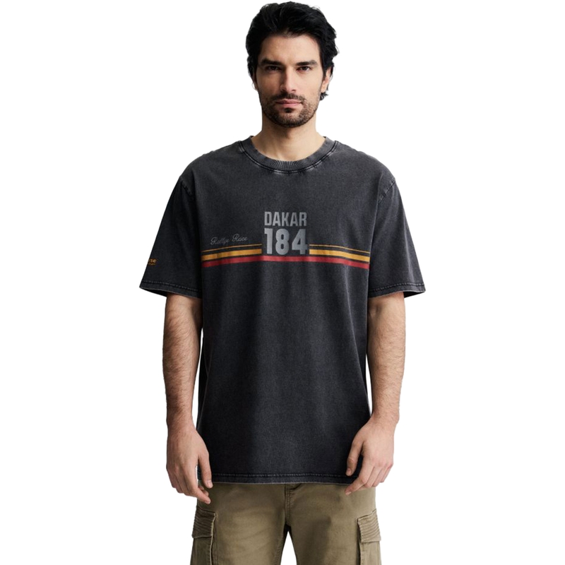 T-paita Dakar Gravel grafiitti