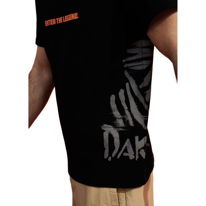 Dakar Wind -t-paita musta