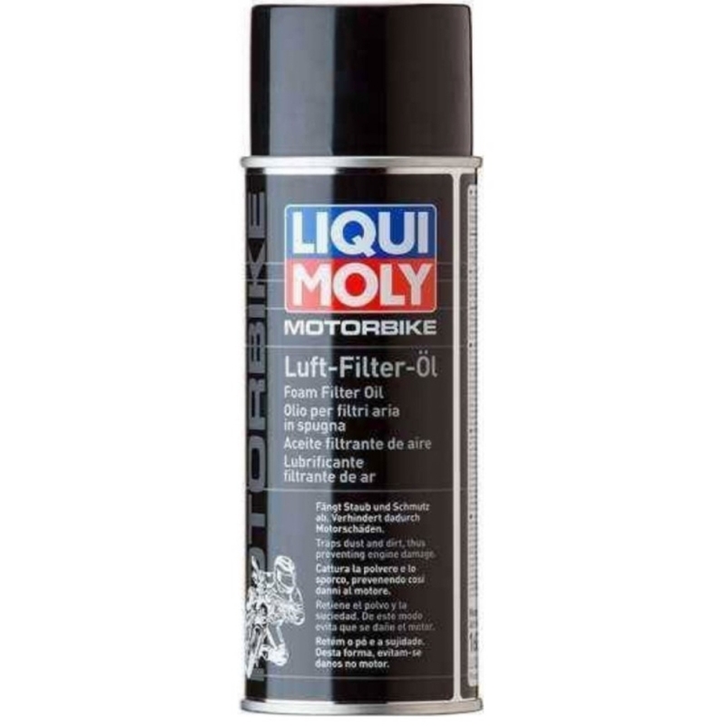 LIQUI MOLY moottoripyörän ilmansuodattimen öljysuihke 400 ml