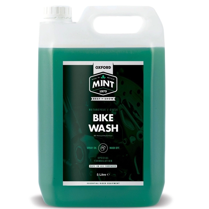Moottoripyörän ja renkaiden puhdistusaine Oxford MINT 5 l