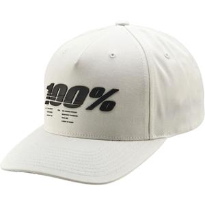 Lippis 100% Staunch Snapback valkoinen