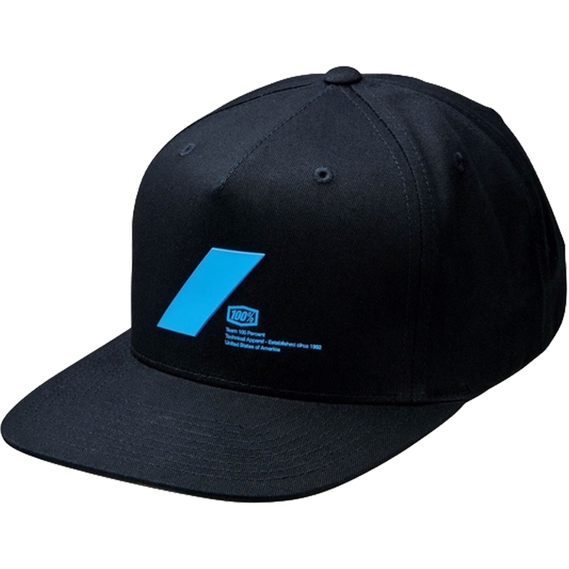 Lippis 100% Forward USA Snapback musta