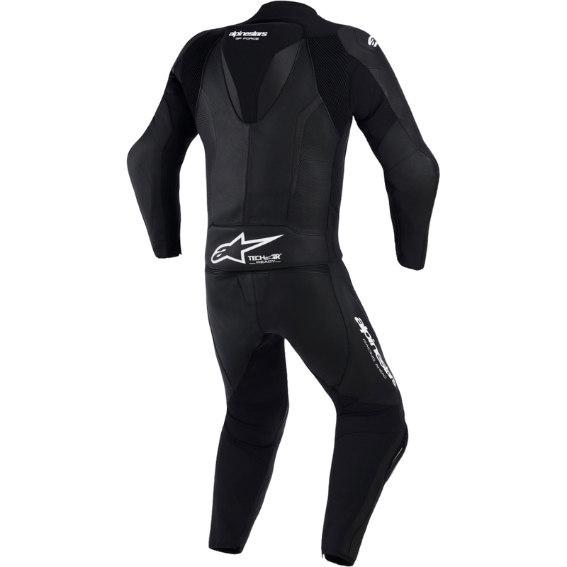 Alpinestars GP Force V2 kaksiosainen nahkapuku musta-valkoinen