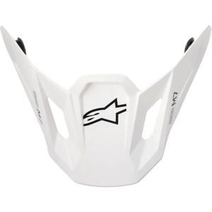 Alpinestars Supertech S-M7 Solid kypärän visiiri valkoinen