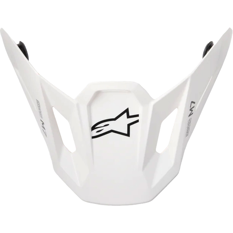 Alpinestars Supertech S-M7 Solid kypärän visiiri valkoinen
