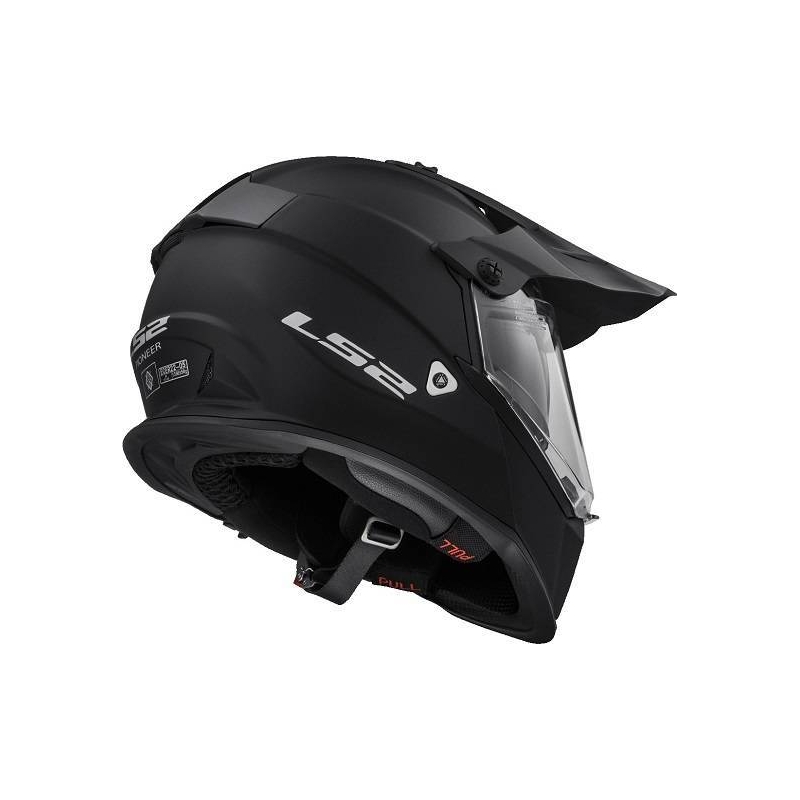 Přilba LS2 MX436 Pioneer černá matná výprodej