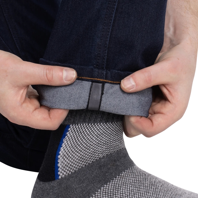 Oxford Marshal AAA Slim Fit -moottoripyöräfarkut mustat