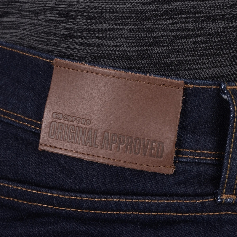 Oxford Marshal AAA Slim Fit -moottoripyöräfarkut mustat