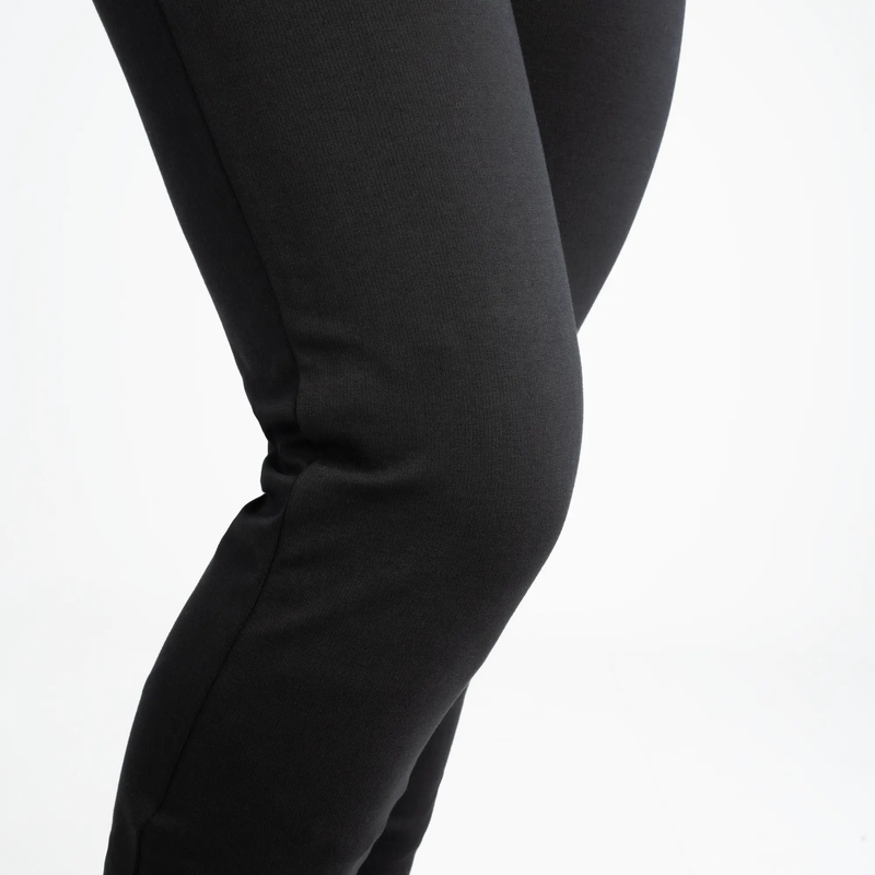 Naisten lyhyet moottoripyöräleggingsit Oxford Super Leggins 3.0 musta