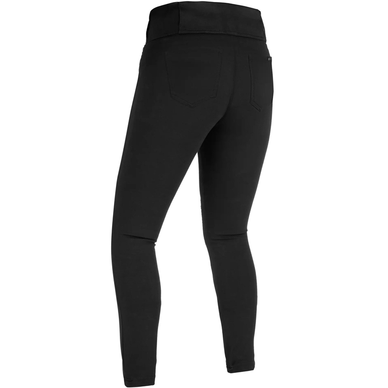 Naisten lyhyet moottoripyöräleggingsit Oxford Super Leggins 3.0 musta