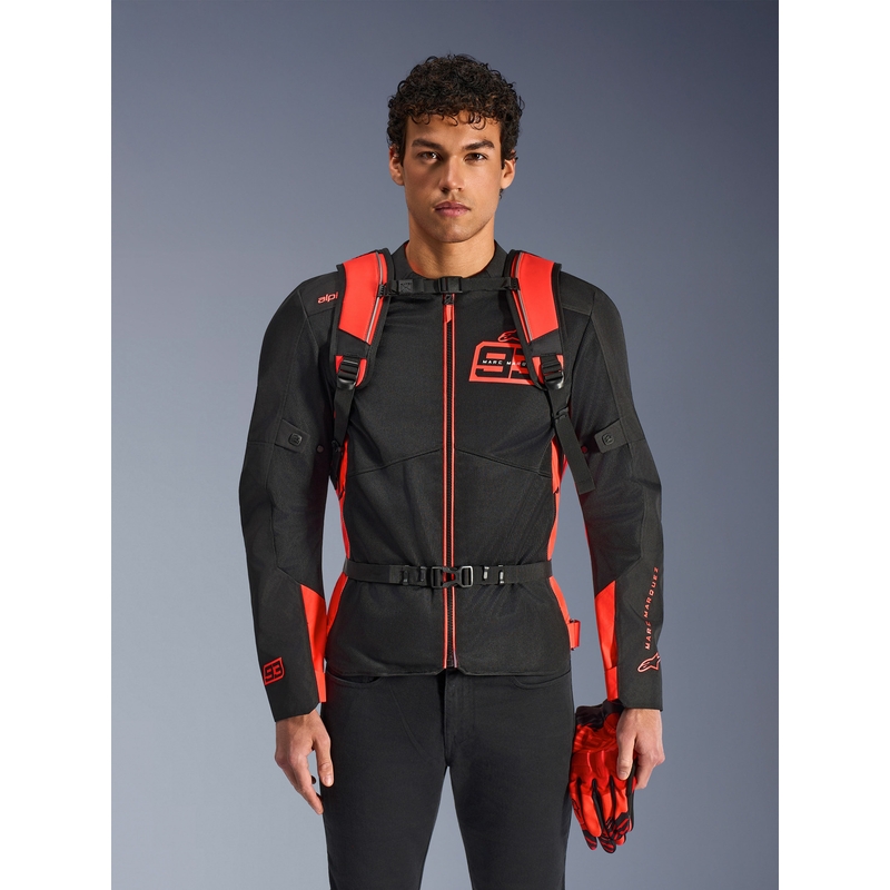 Alpinestars AMP-3 MM93 reppu punainen fluori-punainen-musta 17 l