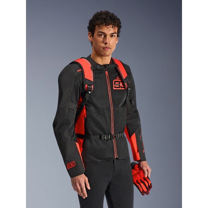Alpinestars AMP-3 MM93 reppu punainen fluori-punainen-musta 17 l