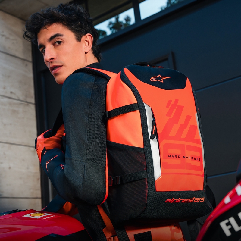 Alpinestars AMP-3 MM93 reppu punainen fluori-punainen-musta 17 l