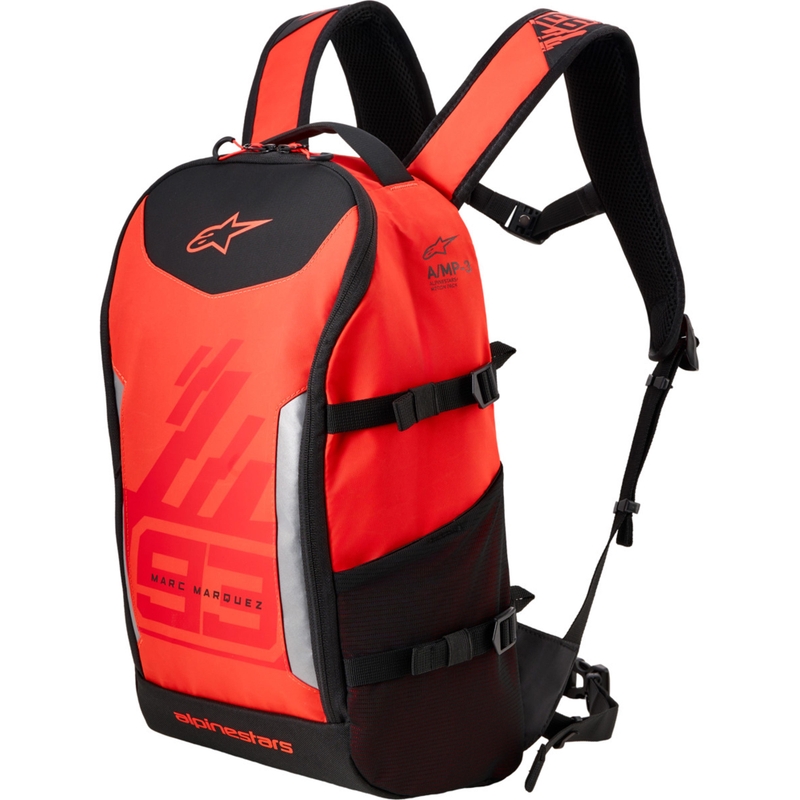Alpinestars AMP-3 MM93 reppu punainen fluori-punainen-musta 17 l