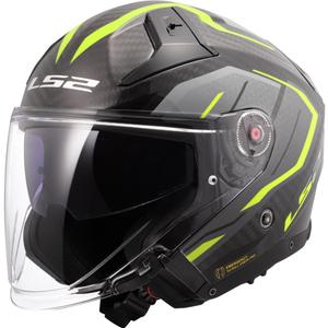 Avokypärä LS2 OF603 Infinity II C Urus fluo keltainen