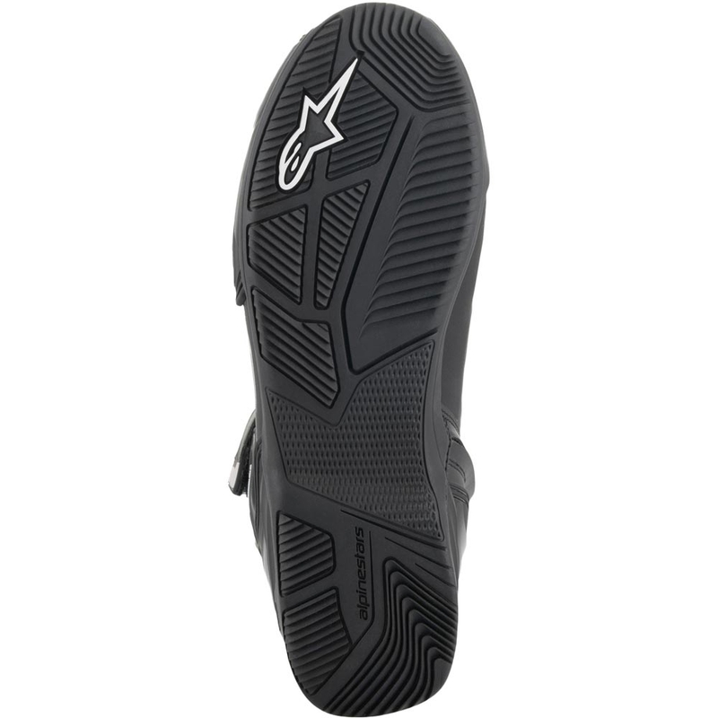 Alpinestars Superfaster moottoripyöräsaappaat musta-harmaa-punainen