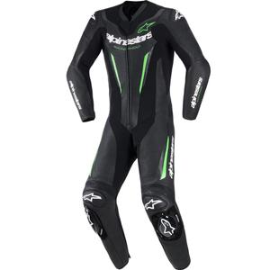 Alpinestars GP FORCE V2 -moottoripyöräpuku musta-vihreä