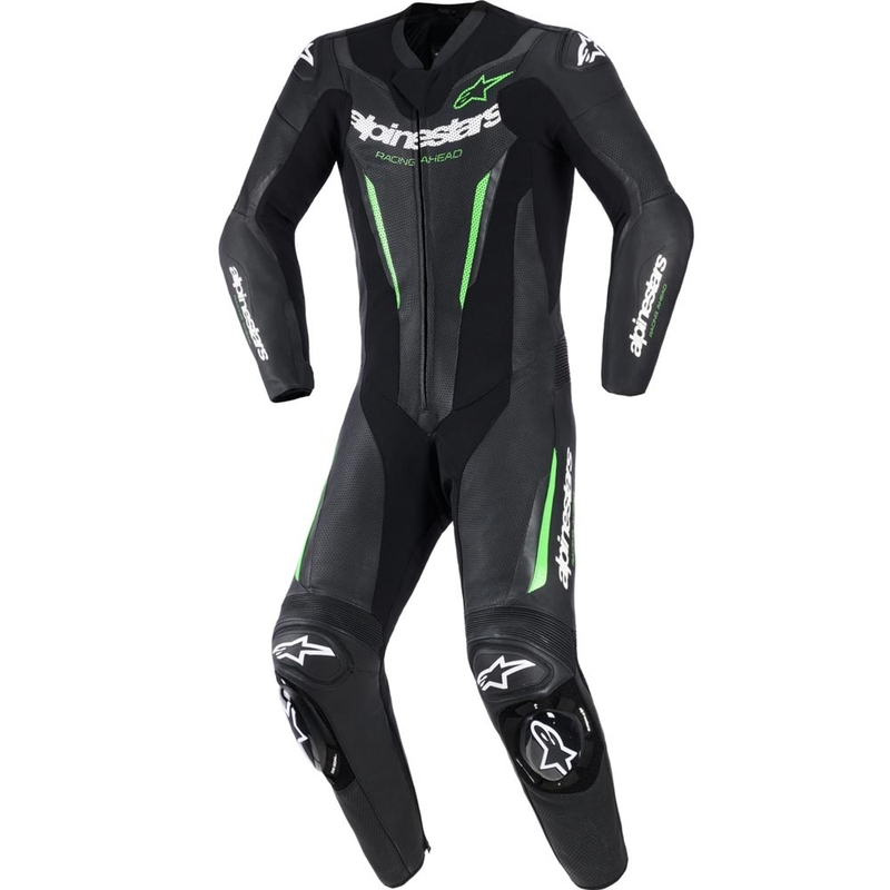 Alpinestars GP FORCE V2 -moottoripyöräpuku musta-vihreä