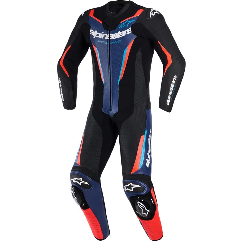 Alpinestars GP FORCE V2 MP-puku musta-sini-fluo-punainen-